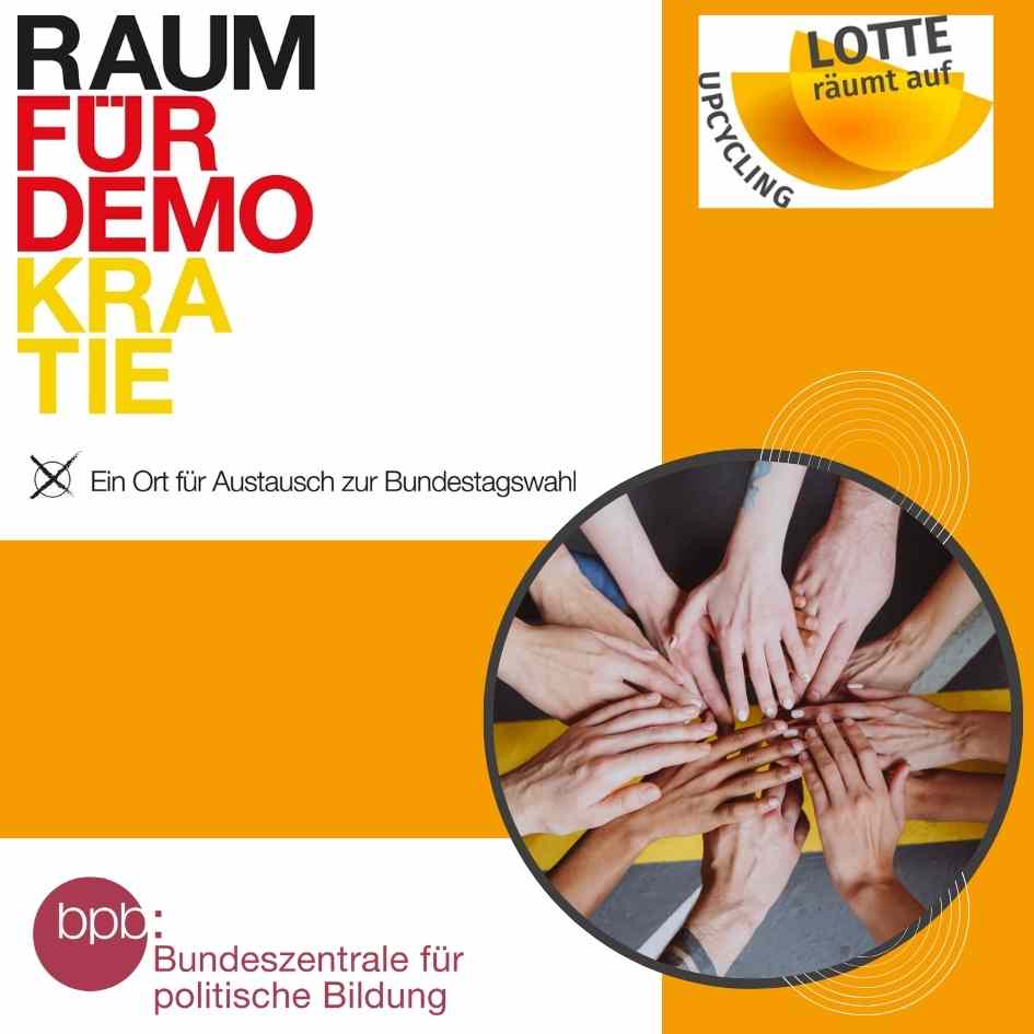 Raum für Demokratie.